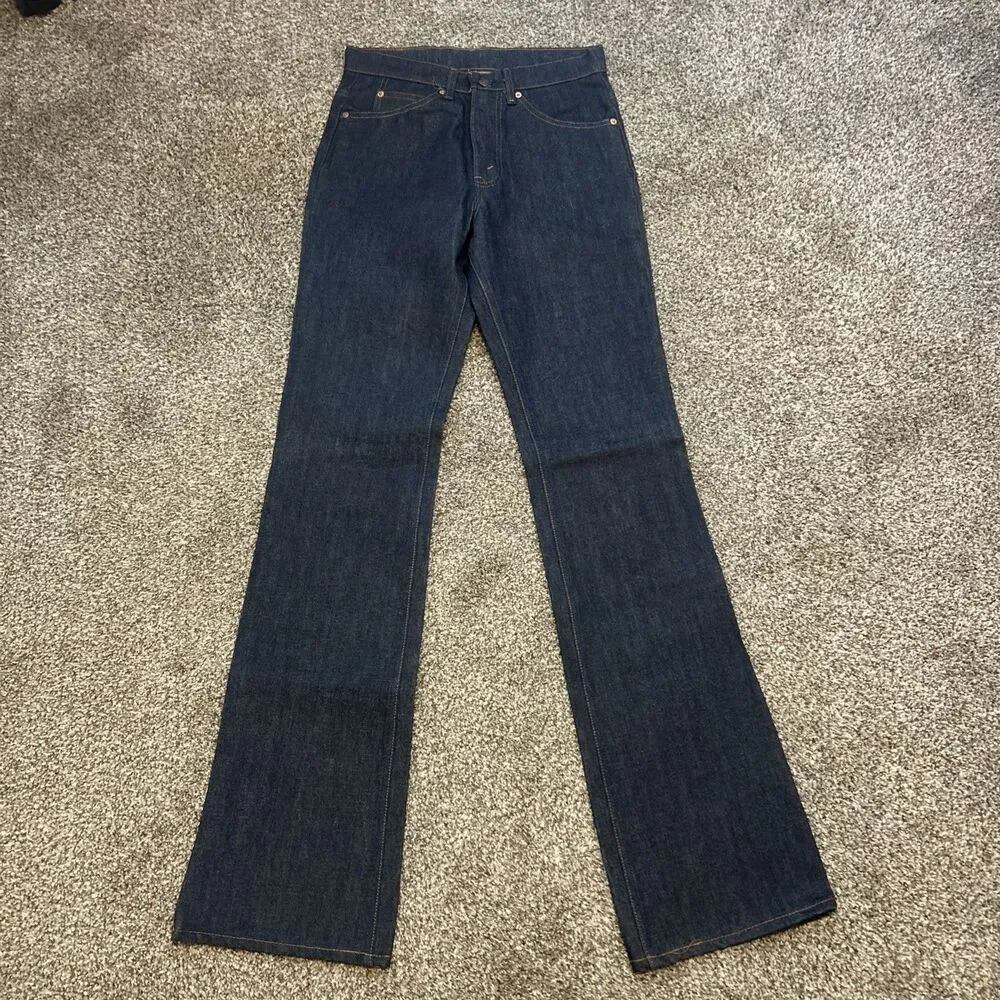 Vintage Levi's Saddleman 20517 0217 30x36 Men Boot Cut Jeans 517 Orange Tab NWT